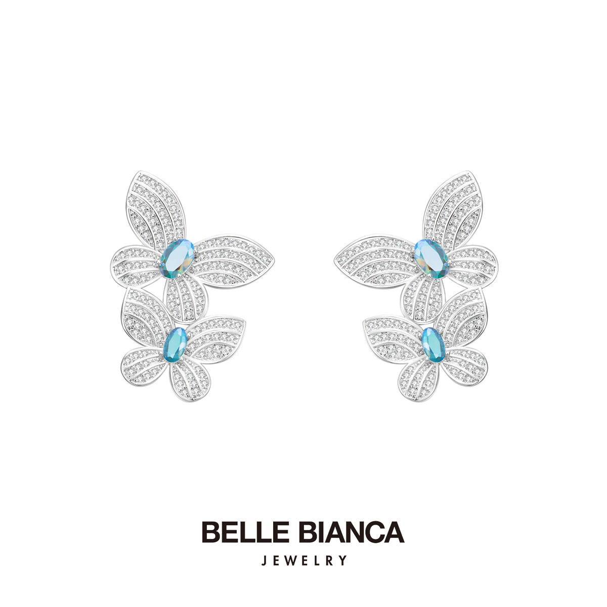 Belle blue deals earrings